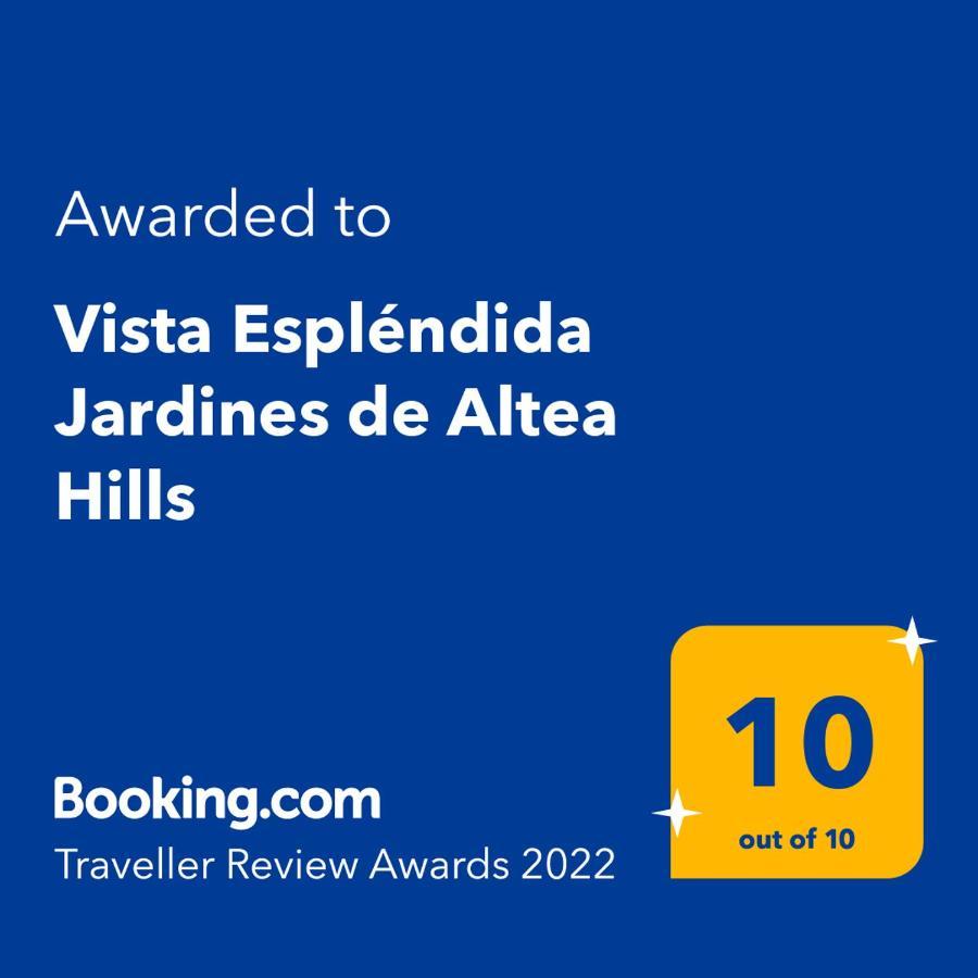 Apartamento Vista Espléndida Jardines de Altea Hills Exterior foto